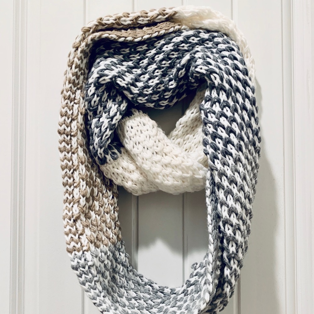 Knit Infinity Scarf